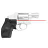 Crimson Trace Smith & Wesson J-Frame Round Butt Compact Grip Red Lasergrips - Black - Black