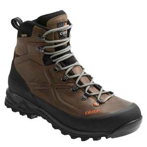 Crispi Men's Valdres Plus GTX Waterproof 8in Hiking Boots - Brown - 10.5 D