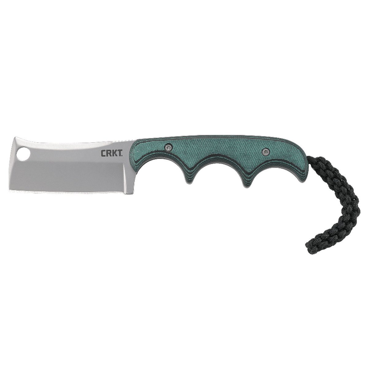 CRKT Minimalist Cleaver 2.13 inch Fixed Blade Knife - Green CRKT Minimalist Cleaver 2.13 inch Fixed Blade Knife - Green