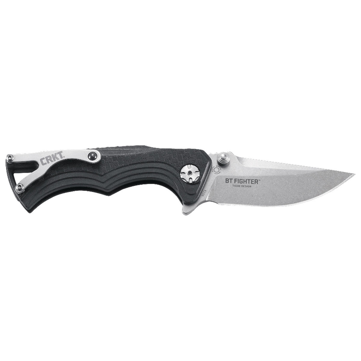 CRKT BT Fighter Compact 2.86 inch Folding Knife - Black CRKT BT Fighter Compact 2.86 inch Folding Knife - Black