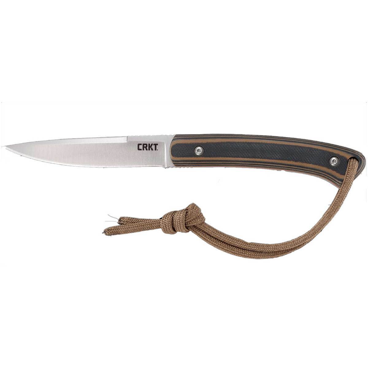 BnB Knives Utility Hunter 4 inch Fixed Blade Knife - Brown