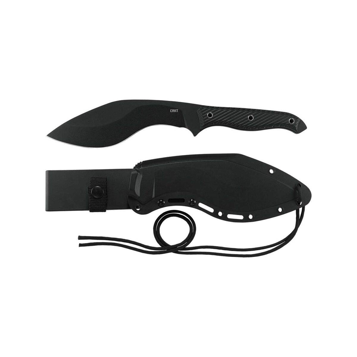 CRKT Clever Girl 7.75 inch Fixed Blade Knife - Black CRKT Clever Girl 7.75 inch Fixed Blade Knife - Black