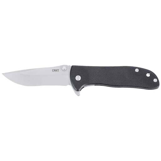 CRKT Drifter 2.88 inch Folding Knife – Black – Black