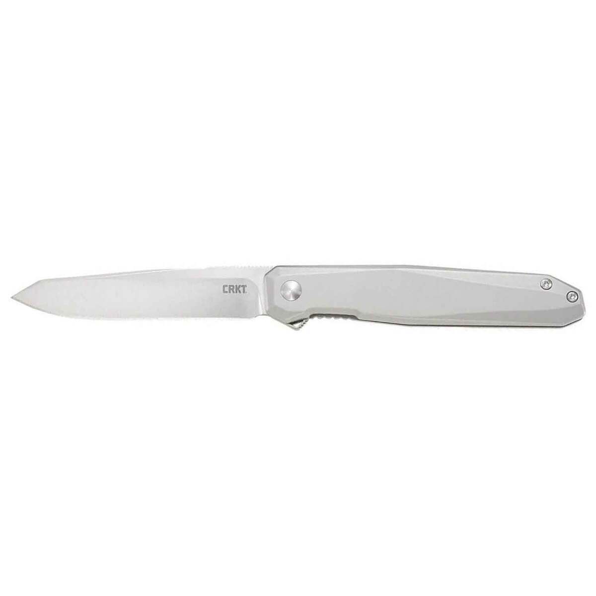 CRKT Facet 3.37 inch Folding Knife - Silver CRKT Facet 3.37 inch Folding Knife - Silver
