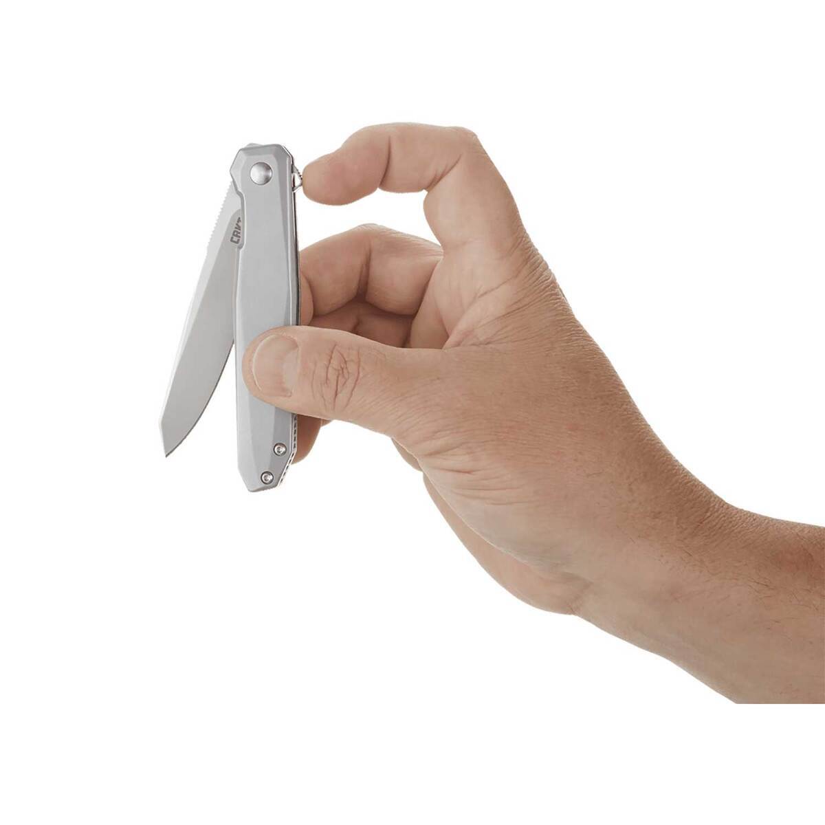 CRKT Facet 3.37 inch Folding Knife - Silver CRKT Facet 3.37 inch Folding Knife - Silver