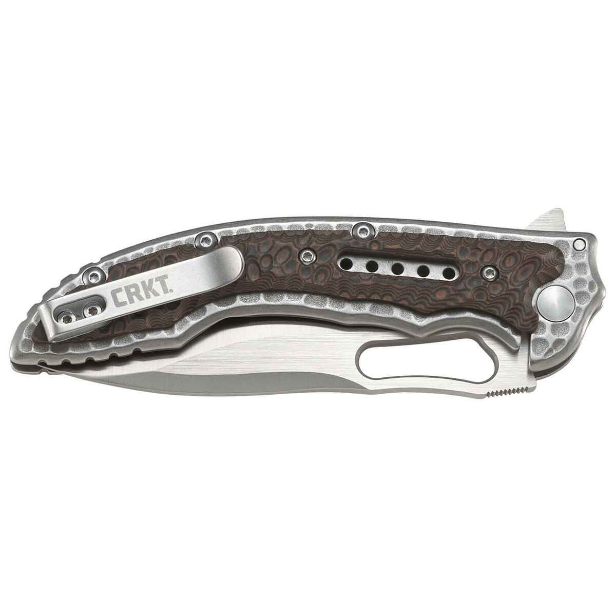 CRKT Fossil 3.96 inch Folding Knife - Brown CRKT Fossil 3.96 inch Folding Knife - Brown