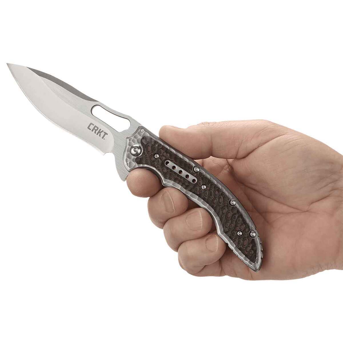 CRKT Fossil 3.96 inch Folding Knife - Brown CRKT Fossil 3.96 inch Folding Knife - Brown