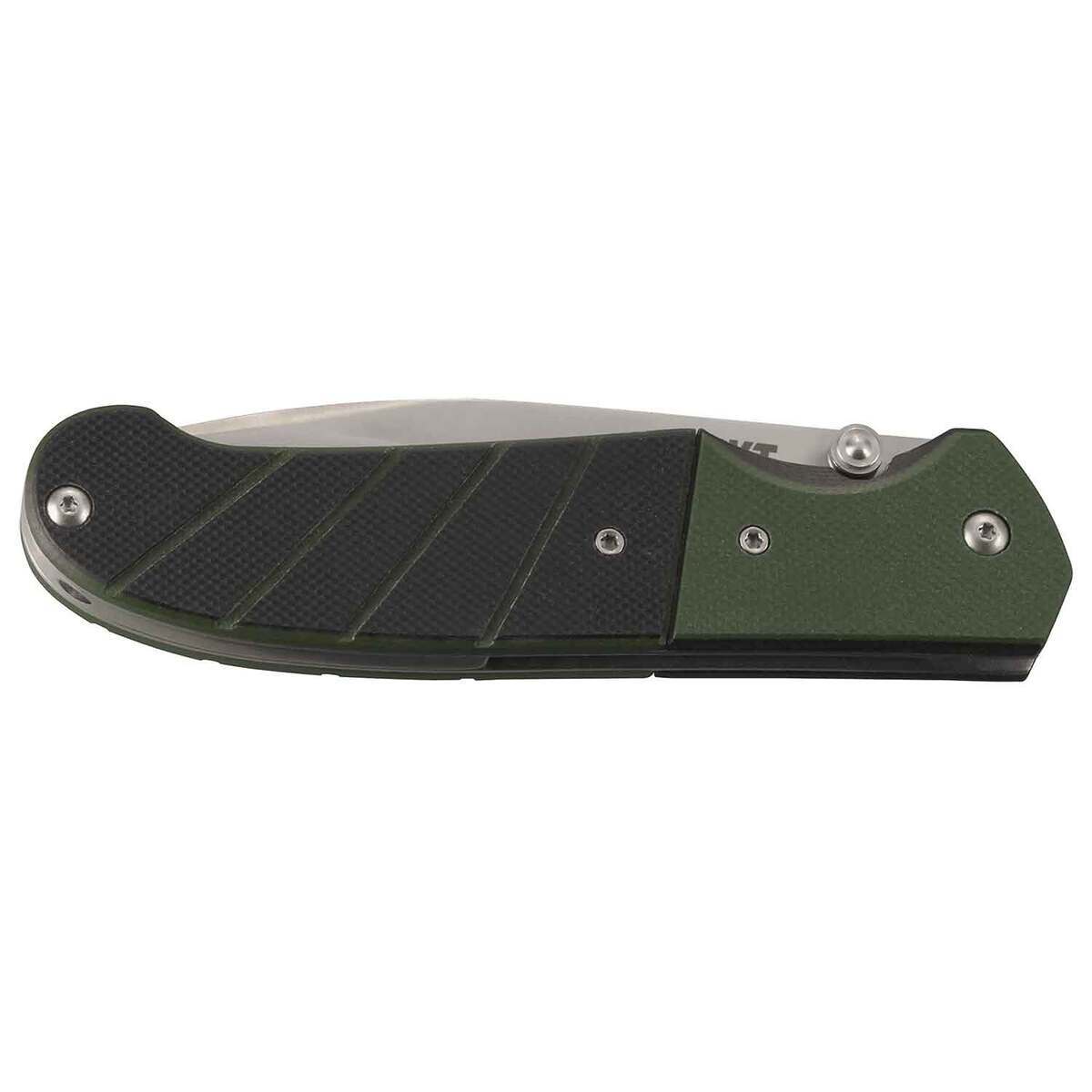 CRKT Ignitor 3.38 inch Assisted Folding Knife - Black/Green - Black/Green CRKT Ignitor 3.38 inch Assisted Folding Knife - Black/Green - Black/Green