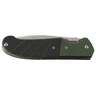 CRKT Ignitor 3.38 inch Assisted Folding Knife - Black/Green - Black/Green