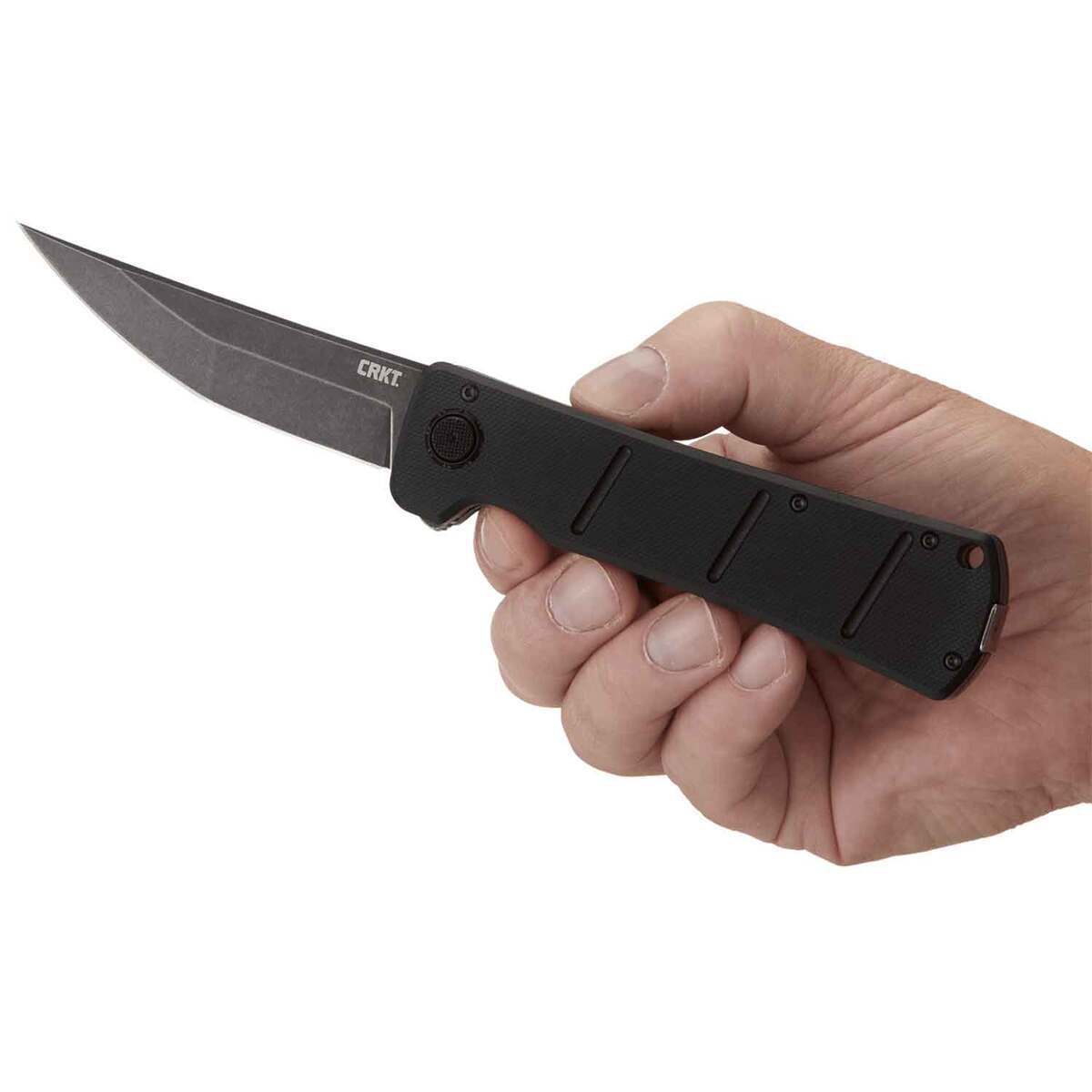 CRKT Inazuma No Ken 3.68 inch Folding Knife - Black CRKT Inazuma No Ken 3.68 inch Folding Knife - Black