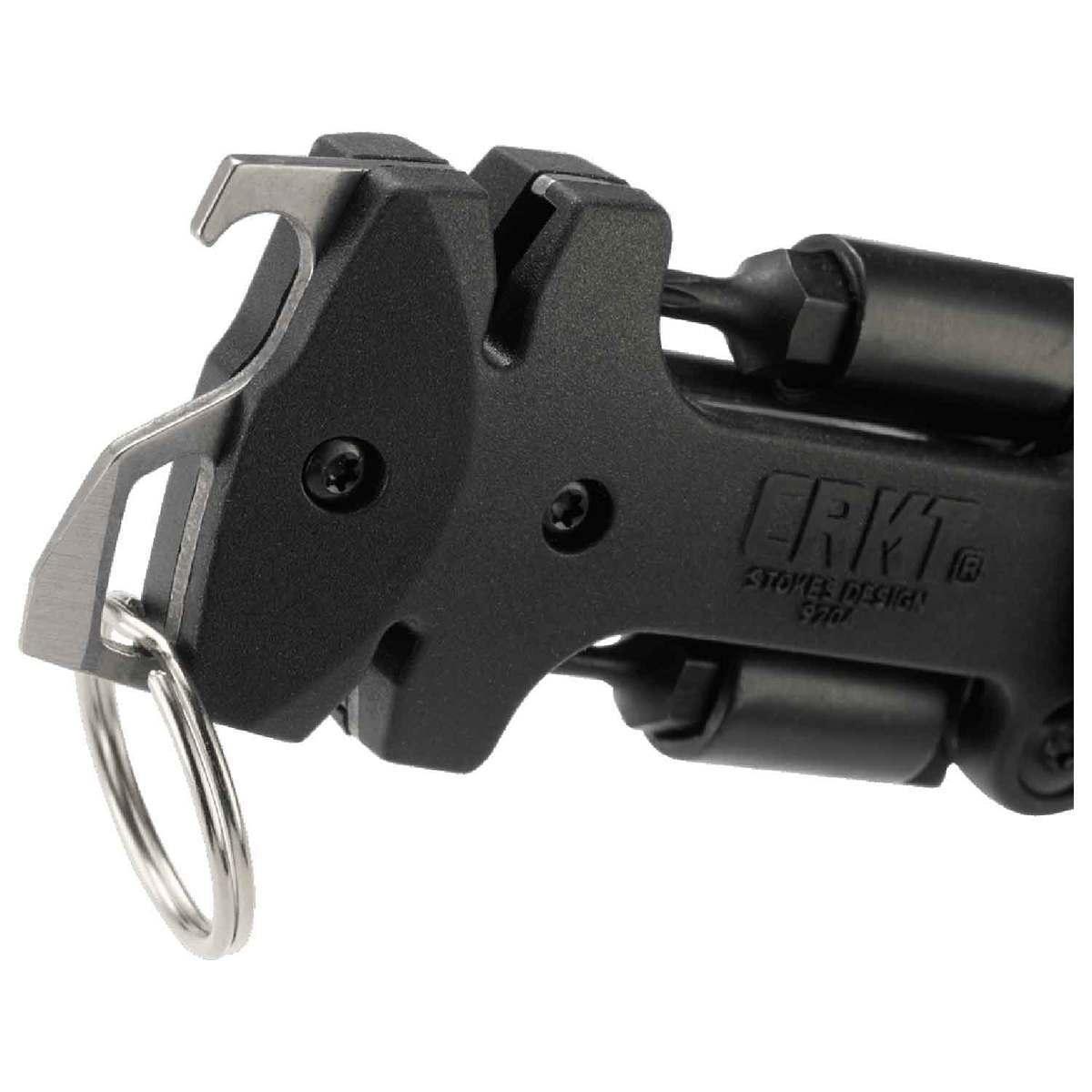 CRKT Knife Maintenance Keychain Multi-Tool - Black CRKT Knife Maintenance Keychain Multi-Tool - Black
