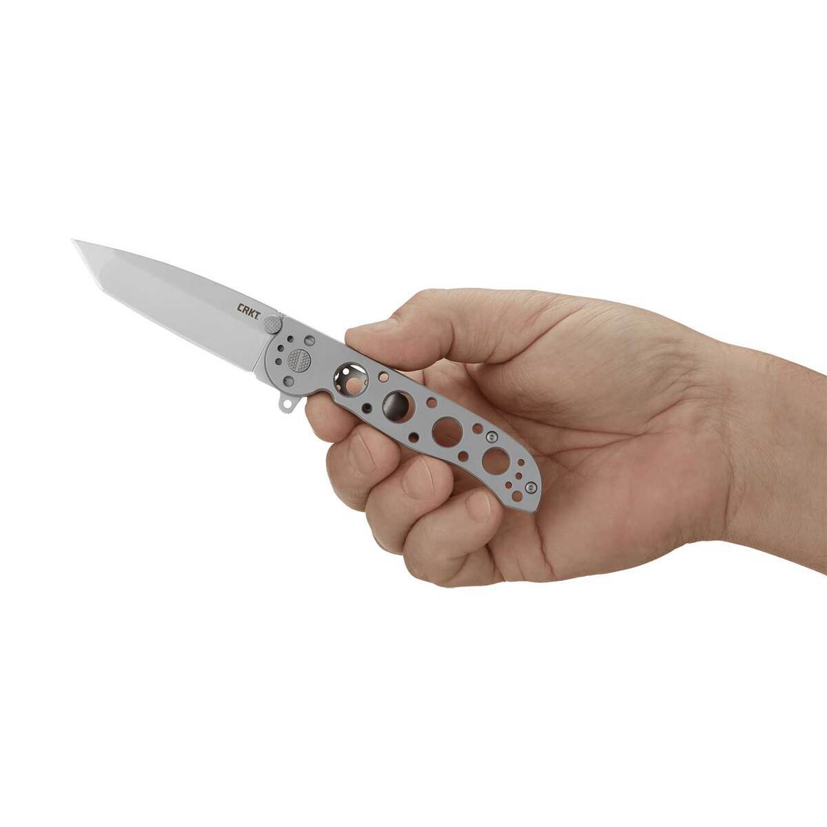 CRKT M16-02SS 3.06 inch Folding Knife - Silver - Silver CRKT M16-02SS 3.06 inch Folding Knife - Silver - Silver