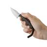 CRKT Minimalist Bowie 2.13 inch Fixed Blade Knife - Black/Green