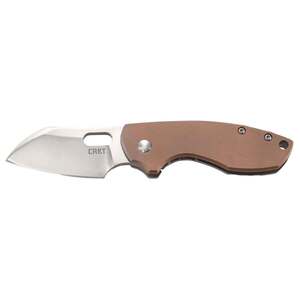 CRKT Pilar Copper 2.38 inch Folding Knife