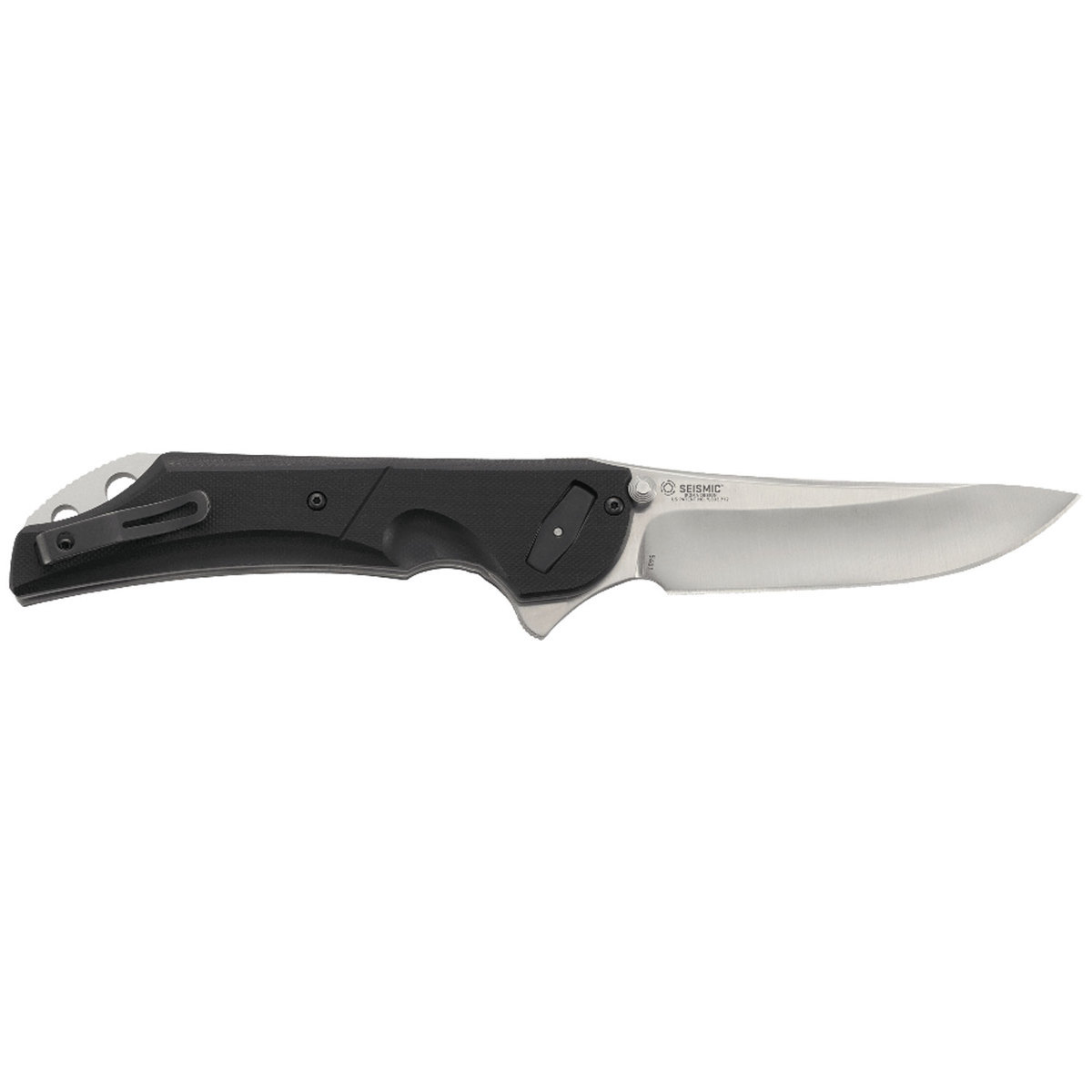 CRKT Seismic 3.96 inch Folding Knife - Black - Black CRKT Seismic 3.96 inch Folding Knife - Black - Black