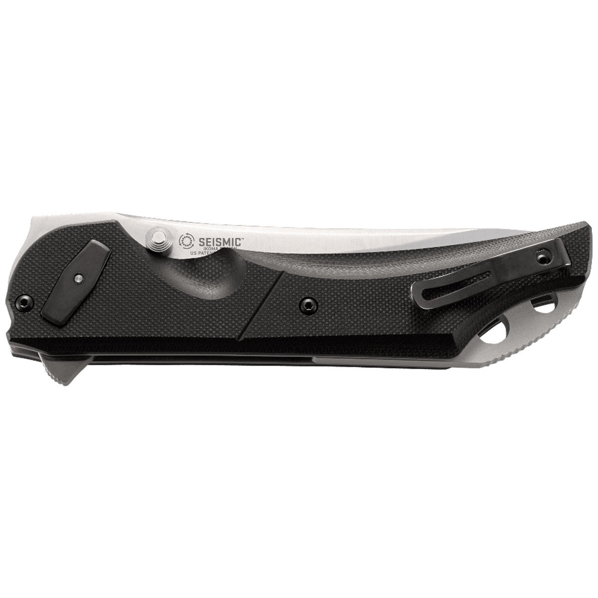 CRKT Seismic 3.96 inch Folding Knife - Black - Black CRKT Seismic 3.96 inch Folding Knife - Black - Black