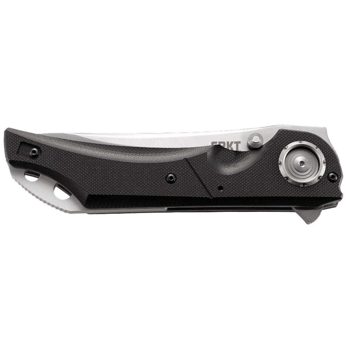 CRKT Seismic 3.96 inch Folding Knife - Black - Black CRKT Seismic 3.96 inch Folding Knife - Black - Black
