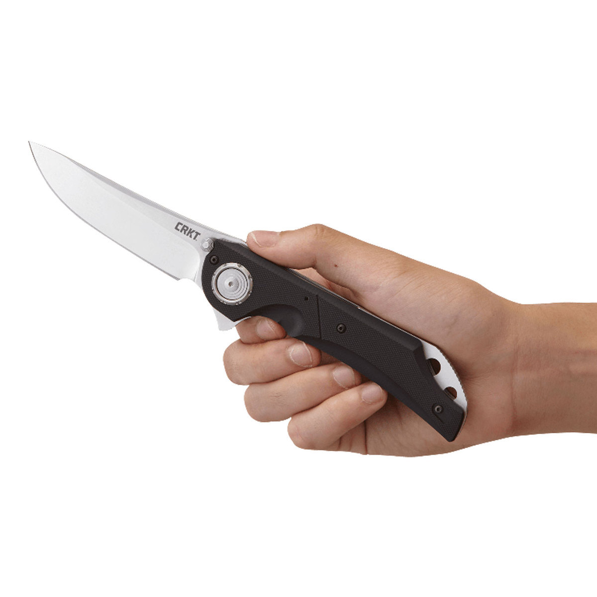 CRKT Seismic 3.96 inch Folding Knife - Black - Black CRKT Seismic 3.96 inch Folding Knife - Black - Black