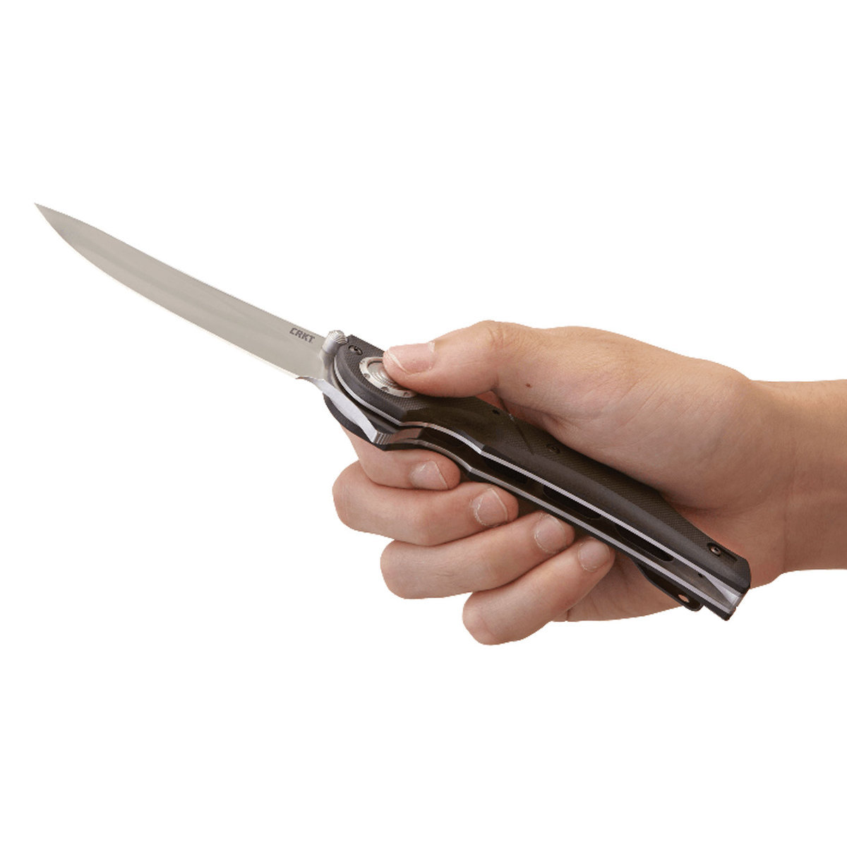 CRKT Seismic 3.96 inch Folding Knife - Black - Black CRKT Seismic 3.96 inch Folding Knife - Black - Black