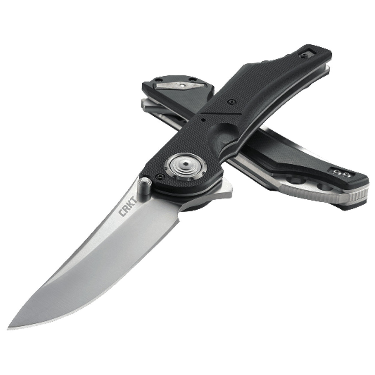 CRKT Seismic 3.96 inch Folding Knife - Black - Black CRKT Seismic 3.96 inch Folding Knife - Black - Black