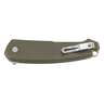 CRKT Tueto 3.28 inch Folding Knife - Olive - Olive
