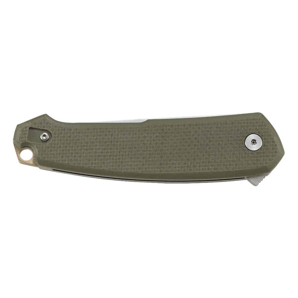 CRKT Tueto 3.28 inch Folding Knife - Olive CRKT Tueto 3.28 inch Folding Knife - Olive