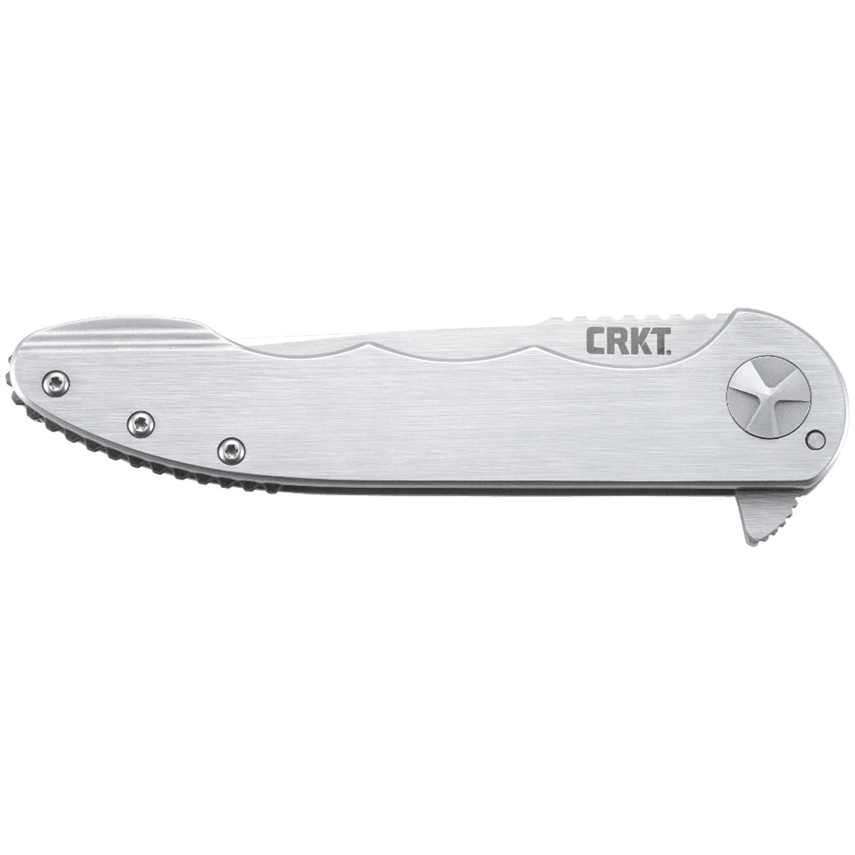 CRKT Up & At 'Em 3.62 inch Folding Knife - Gray CRKT Up & At 'Em 3.62 inch Folding Knife - Gray