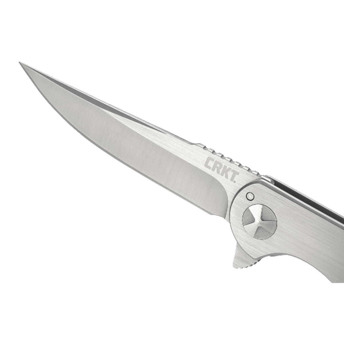 CRKT Up & At 'Em 3.62 inch Folding Knife - Gray CRKT Up & At 'Em 3.62 inch Folding Knife - Gray