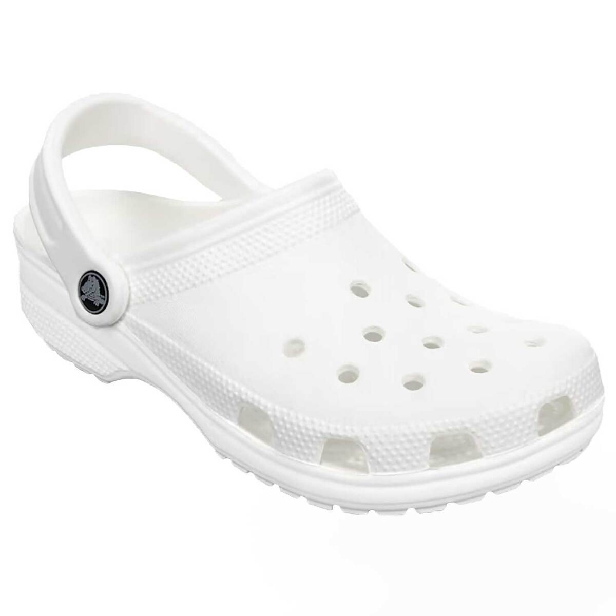 Crocs Classic White Black Men Unisex Slip On Casual Sandal