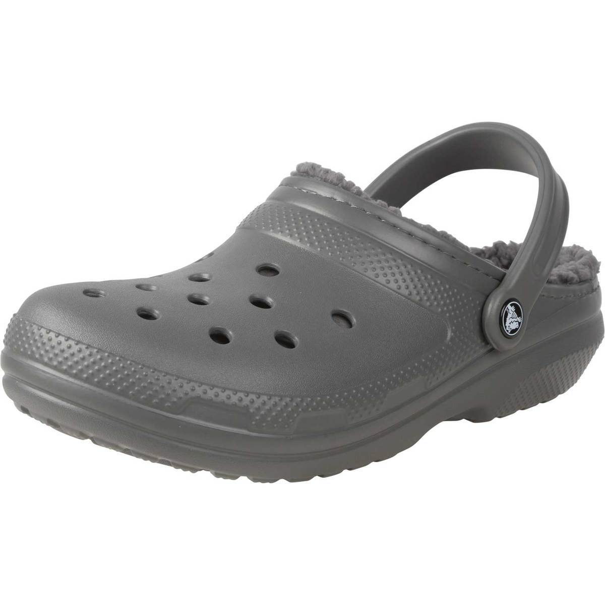 Crocs Classic Fuzz Lined Clogs - Gray - Size 11M - Gray 11 | Sportsman ...