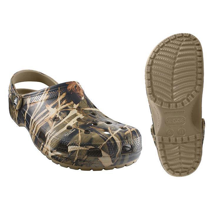 Crocs Classic Realtree V2 - Khaki Realtree V2 - Size 9 - Khaki Realtree ...