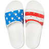 Crocs Men's American Flag Slide Sandals