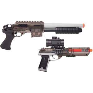 Crosman Ghost Eraser Grey/Smoke Air Shotgun and Tactical Air Pistol Kit