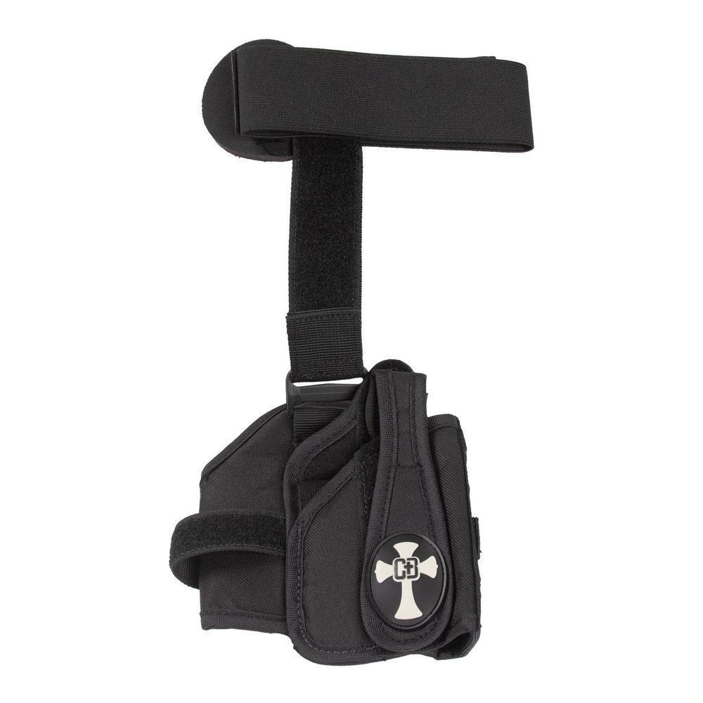 Crossbreed Ankle Size Medium Right Hand Holster - Black Medium Crossbreed Ankle Size Medium Right Hand Holster - Black Medium