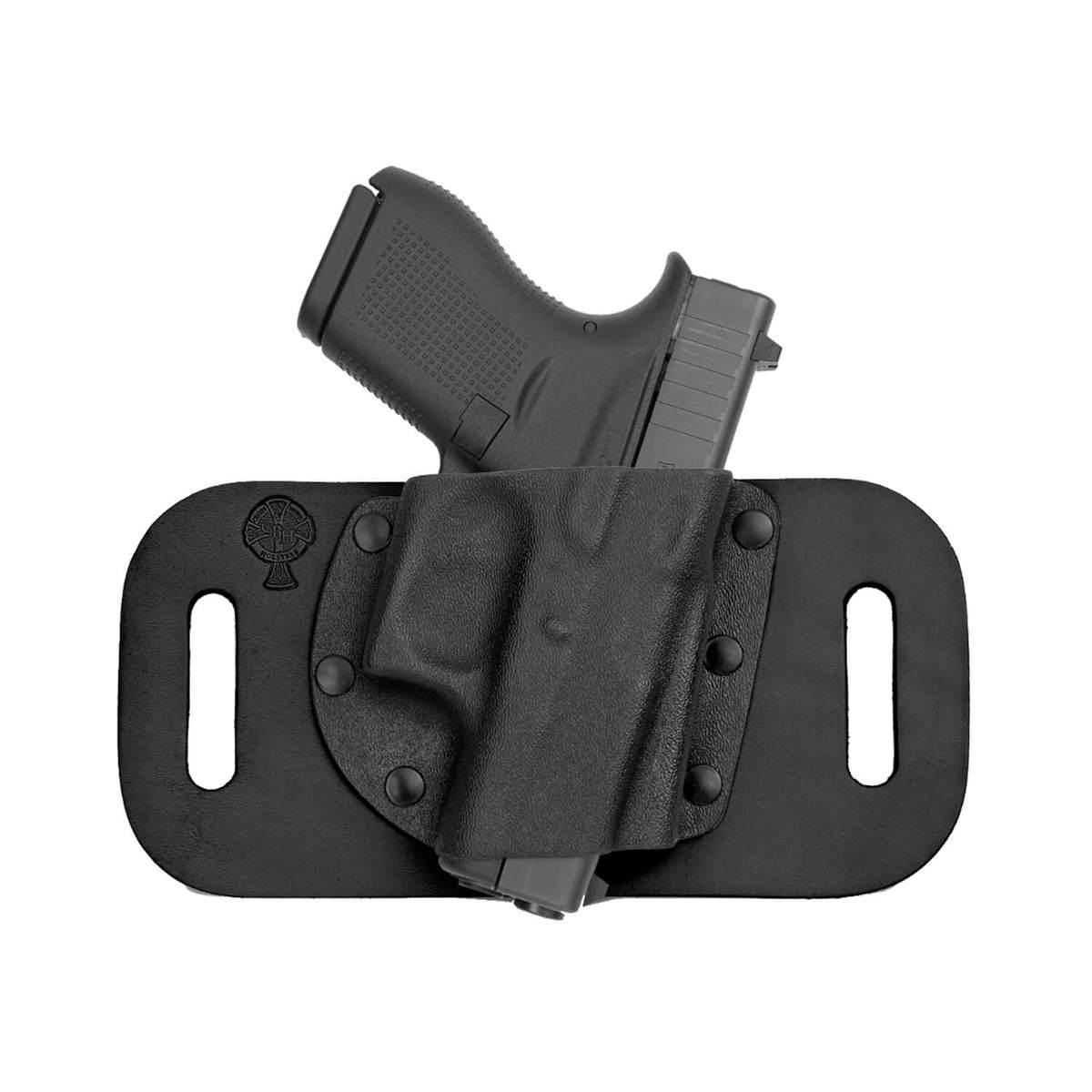 CrossBreed SnapSlide Glock 43 Outside the Waistband Right Hand Holster - Black CrossBreed SnapSlide Glock 43 Outside the Waistband Right Hand Holster - Black