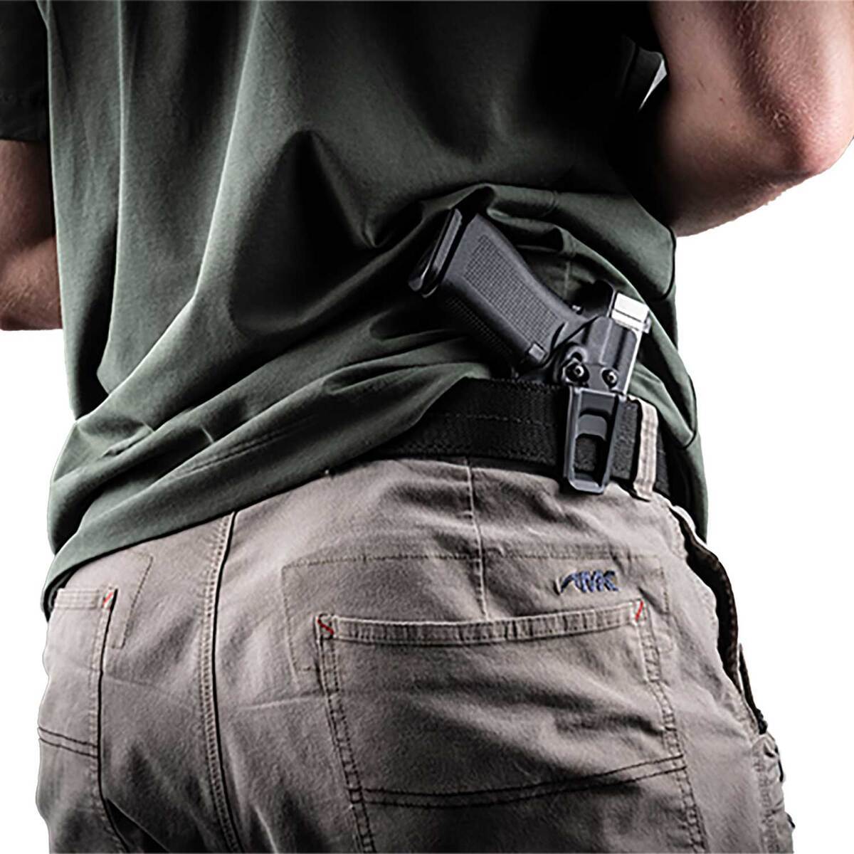 Crucial Concealment Covert IWB Sig Sauer P365 Inside the Waistband Ambidextrous Holster - Black Crucial Concealment Covert IWB Sig Sauer P365 Inside the Waistband Ambidextrous Holster - Black