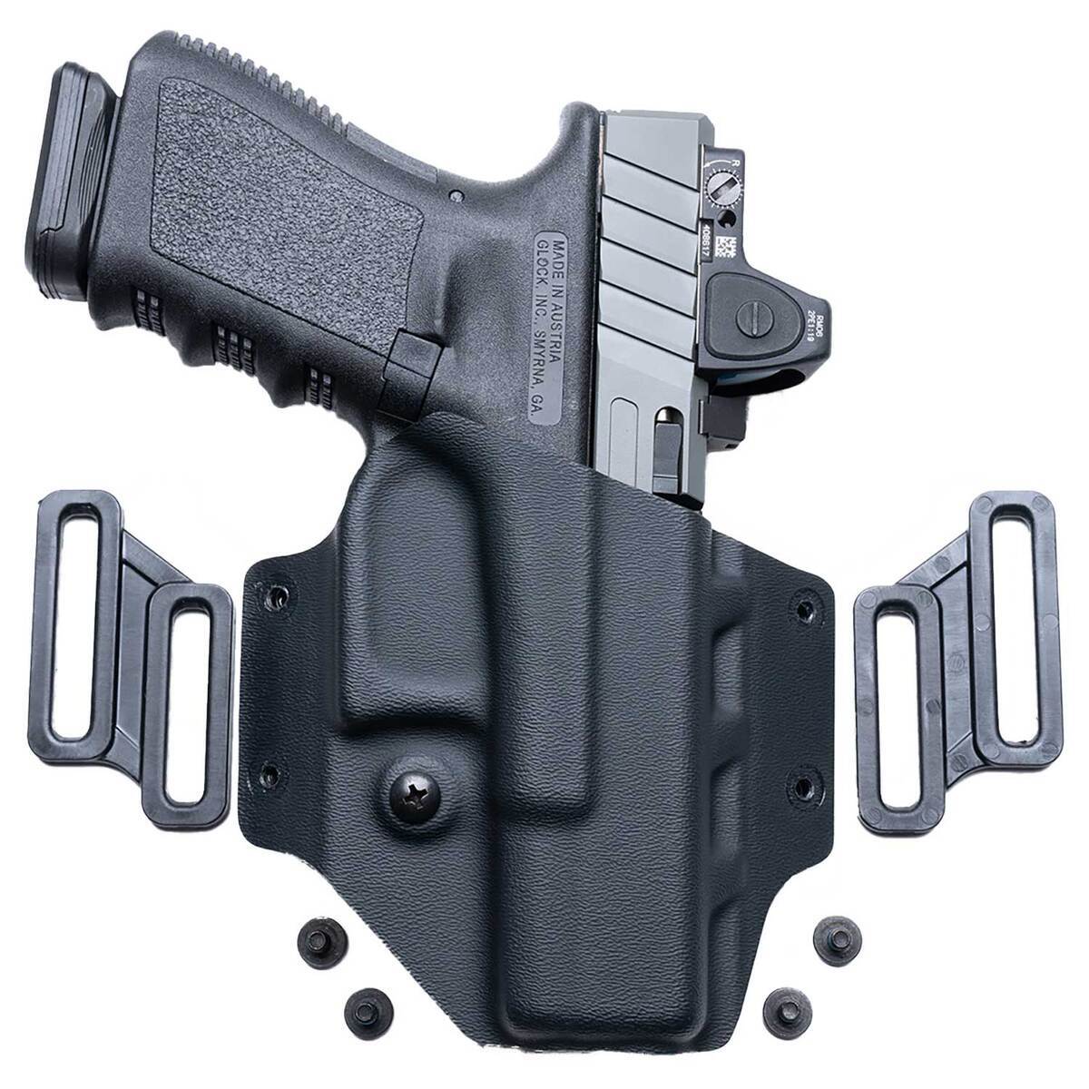 Crucial Concealment Covert OWB Springfield Armory Hellcat Pro Outside the Waistband Right Hand Holster - Black Crucial Concealment Covert OWB Springfield Armory Hellcat Pro Outside the Waistband Right Hand Holster - Black