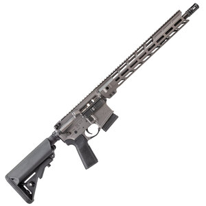 CheyTac CT15 Freedom Forged 5.56mm NATO 16in Tungsten Gray Semi Automatic Modern Sporting Rifle - 10+1 Rounds