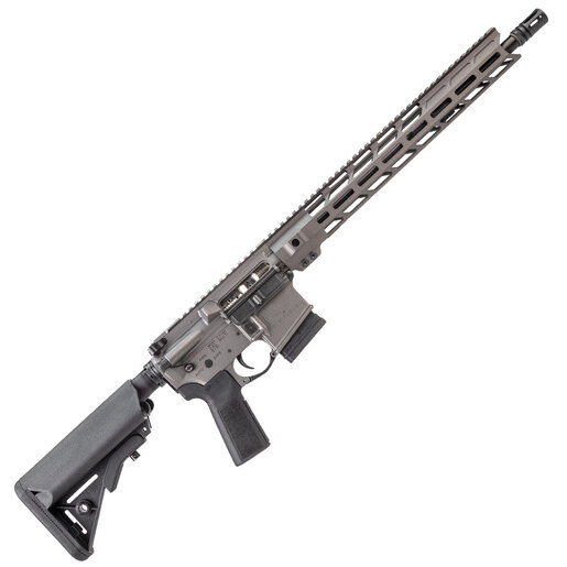 CheyTac CT15 Freedom Forged 5.56mm NATO 16in Tungsten Gray Cerakote Semi Automatic Modern Sporting Rifle - 10+1 Rounds - Gray - Cheytac
