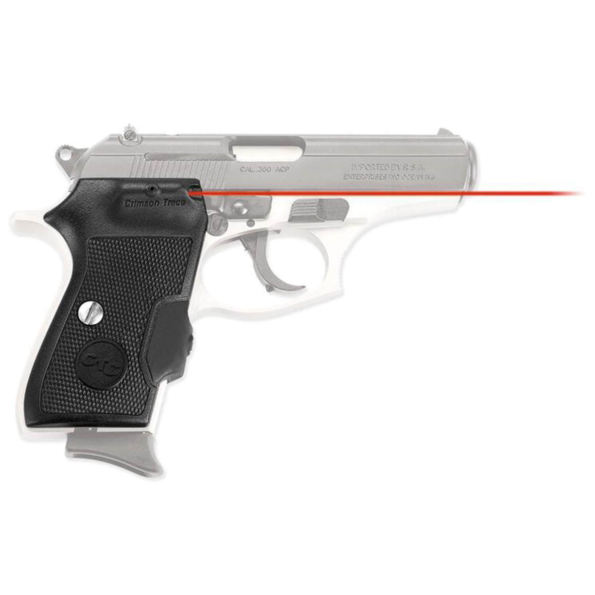 Crimson Trace Bersa Thunder Red Lasergrips - Black - Black Crimson Trace Bersa Thunder Red Lasergrips - Black - Black