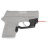 Crimson Trace LG-479 Laserguard Remington RM380 Laser Sight - Red - Black