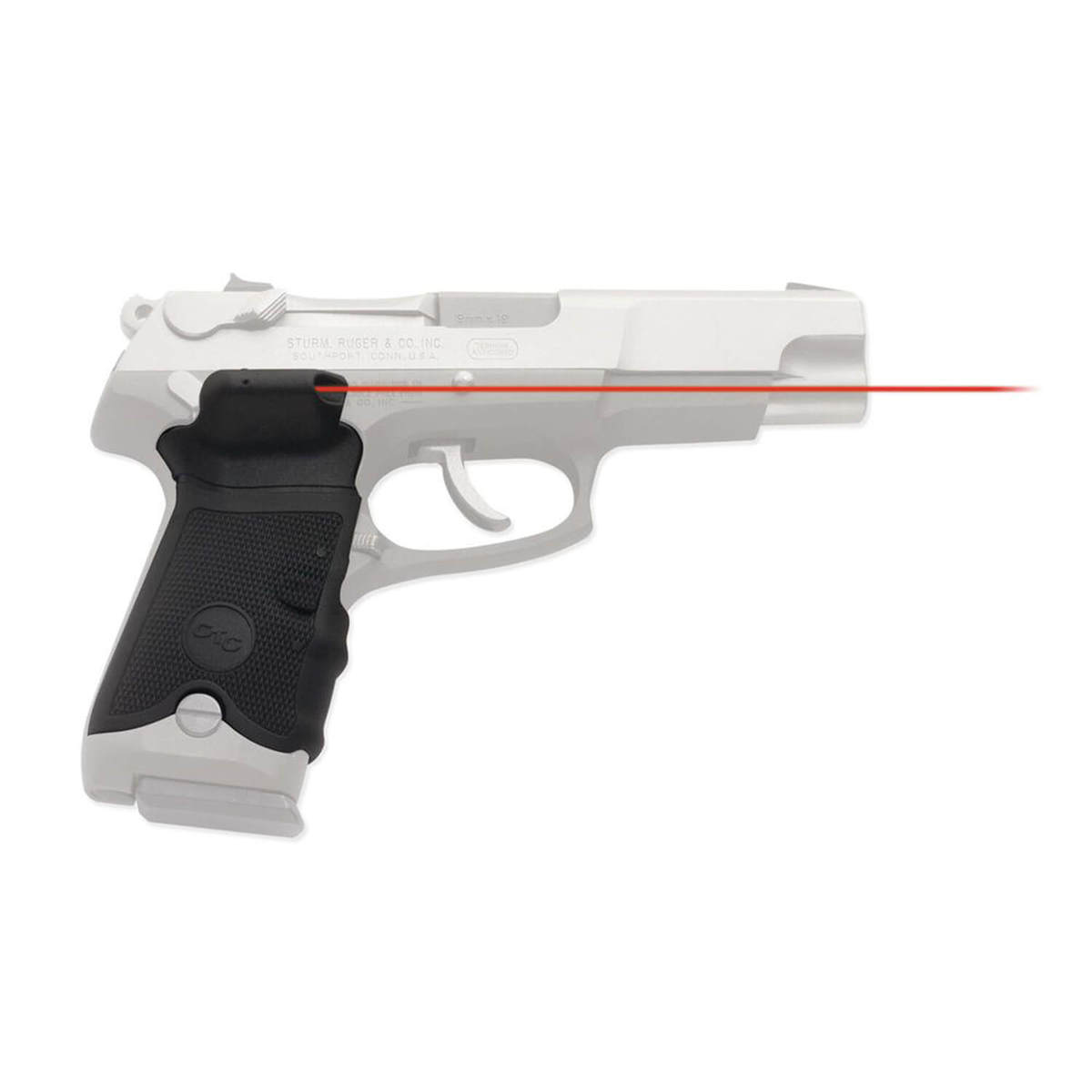 Crimson Trace LG-389 Lasergrips Ruger P-Series Laser Sight - Red - Black Crimson Trace LG-389 Lasergrips Ruger P-Series Laser Sight - Red - Black