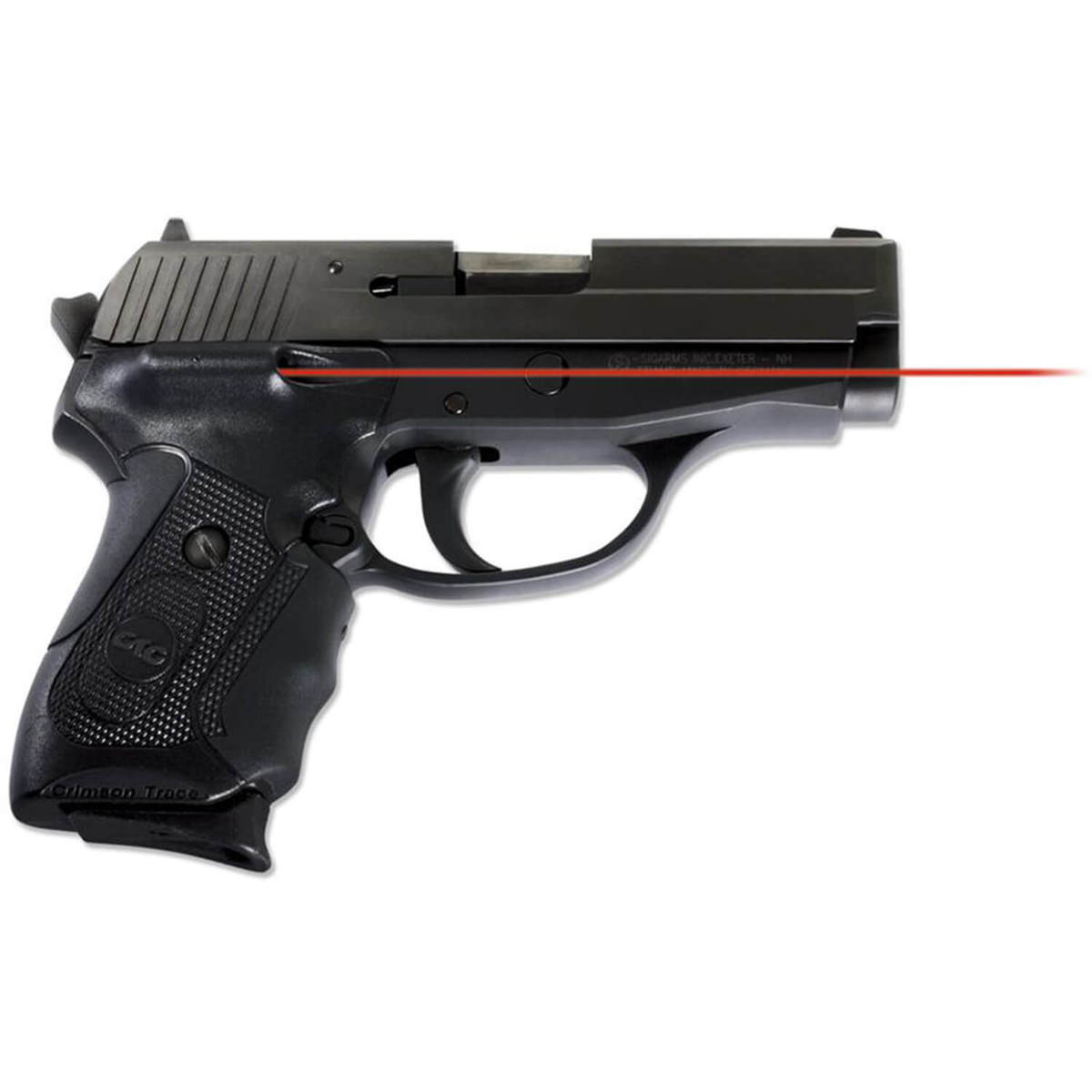 Crimson Trace Sig Sauer P239 Red Lasergrips - Black - Black Crimson Trace Sig Sauer P239 Red Lasergrips - Black - Black