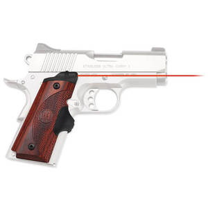 Crimson Trace Master Series 1911 Compact Red Lasergrips - Rosewood/Black