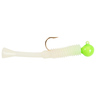 Cubby Lures Mini Mite Ice Fishing Jig - Lime/Glow, 1/16oz - Lime/Glow