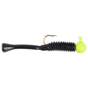 Cubby Lures Mini Mite Ice Fishing Jig - Yellow/Pink, 1/16oz