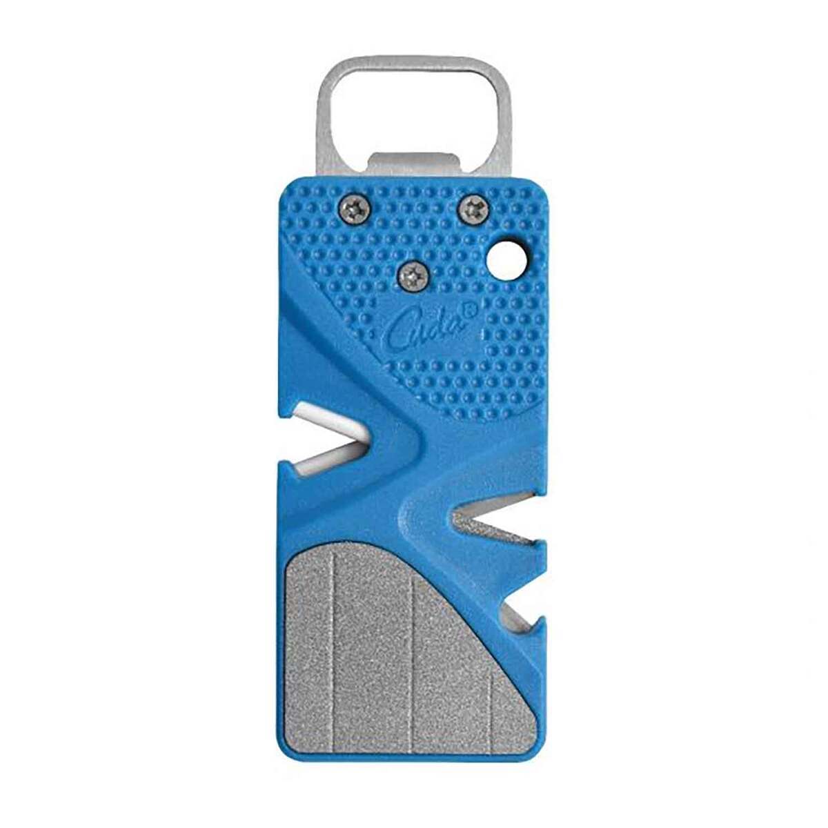 Cuda Multi-Function Pocket Knife Sharpener - Blue - Blue Cuda Multi-Function Pocket Knife Sharpener - Blue - Blue