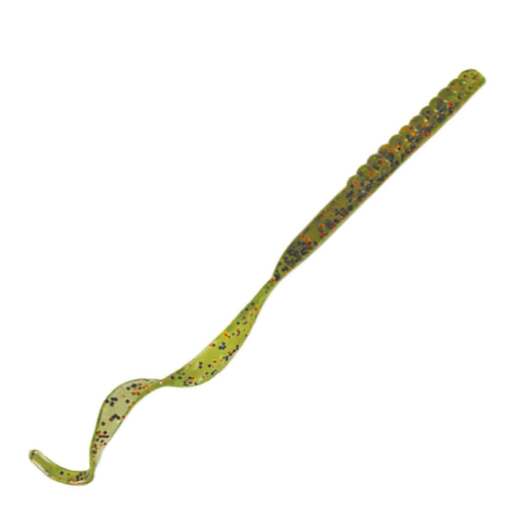 Culprit Original Worm Curly Tail Worm – Red Shad