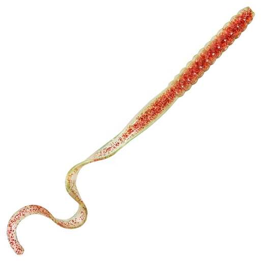 Culprit Original Worm Curly Tail Worm - Green Pumpkin