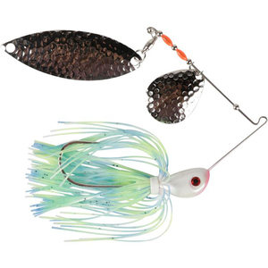 Cumberland Pro Lures Long-Arm Spinnerbait - Pearl, 1oz